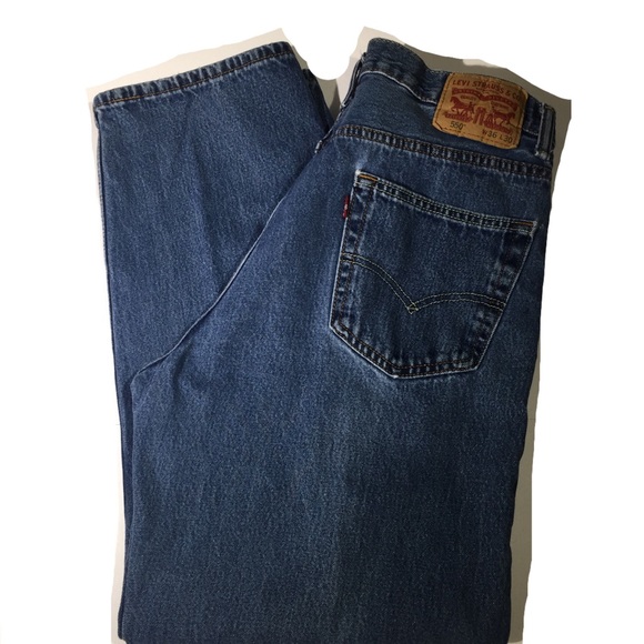 Levi's Other - Levi’s 550 Jeans 💯 Cotton Red Tab Sz 36W x 30L